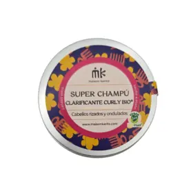 Maison Karité Sólido Super Champú Clarificante CurlyBio Lata 75g